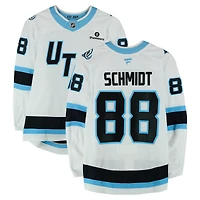 Nate Schmidt Utah Mammoth Game-Used #88 White Jersey Worn During Round One of the 2026 Stanley Cup Playoffs vs. Vegas Golden Knights