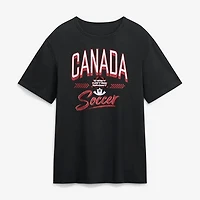 Men's Black Canada Soccer Elevated T-Shirt