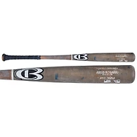 Amed Rosario New York Yankees Game-Used Gray Cooperstown Broken Bat vs. Houston Astros on April 25, 2026