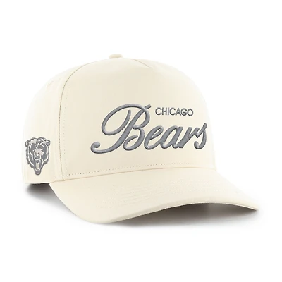 Men's '47 Natural Chicago Bears Foundational Script Hitch Adjustable Hat
