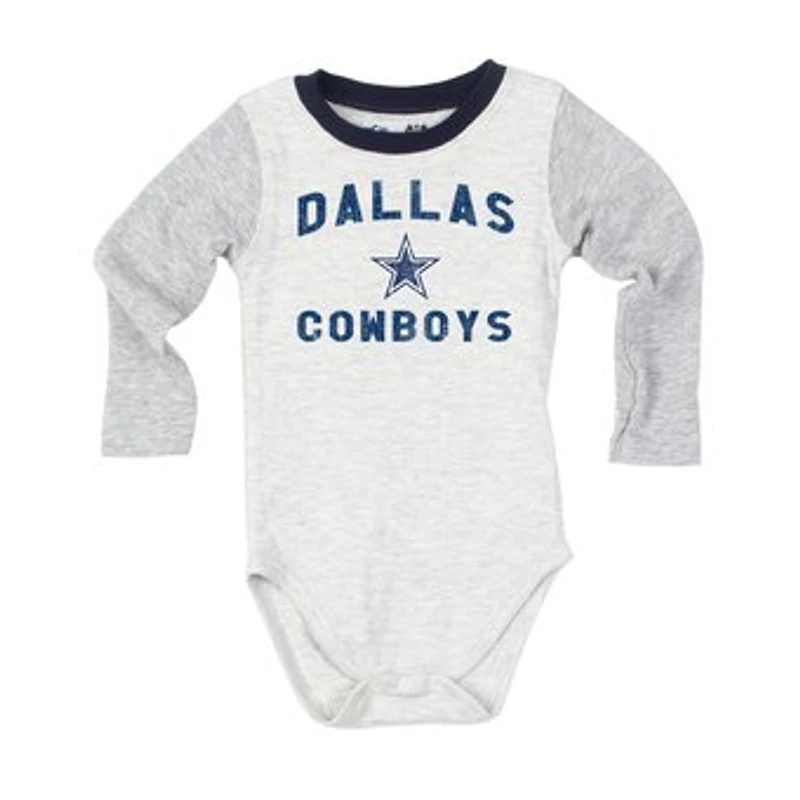 Infant Wes & Willy Gray Dallas Cowboys Jie Jie Hopper Set
