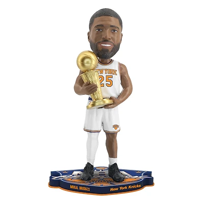 FOCO Mikal Bridges New York Knicks 2026 NBA Finals Champions 8" Player Bobblehead