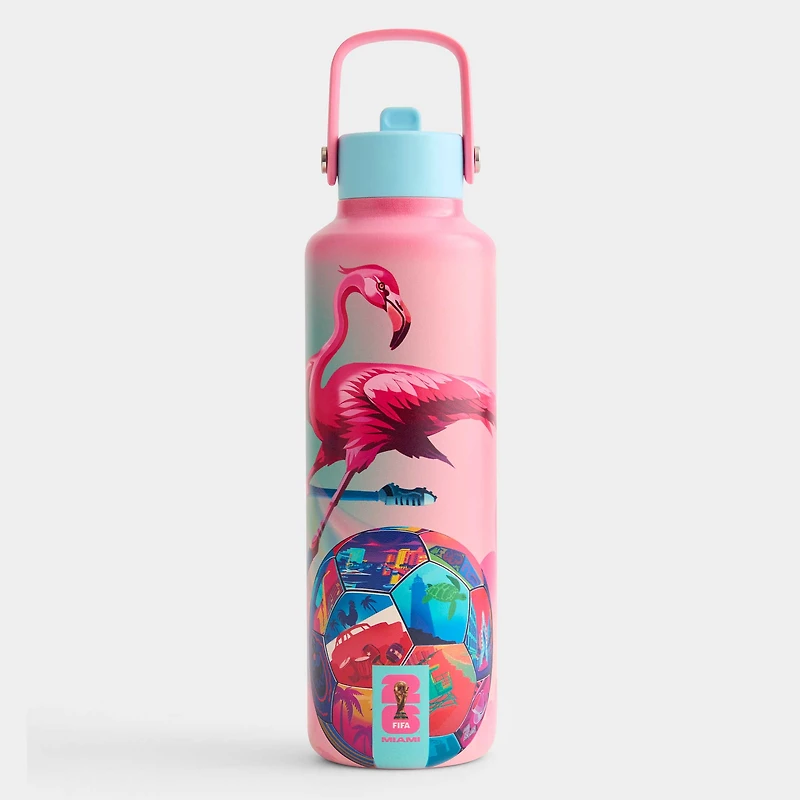 FIFA World Cup 2026 Miami Host City Poster 24oz. Water Bottle