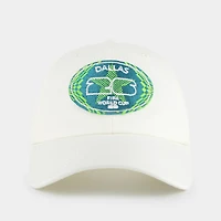 Unisex Natural FIFA World Cup 2026 Dallas Patch Dad Adjustable Hat