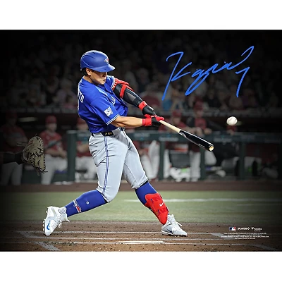 Kazuma Okamoto Toronto Blue Jays Autographed 11" x 14" Hitting Spotlight Photograph