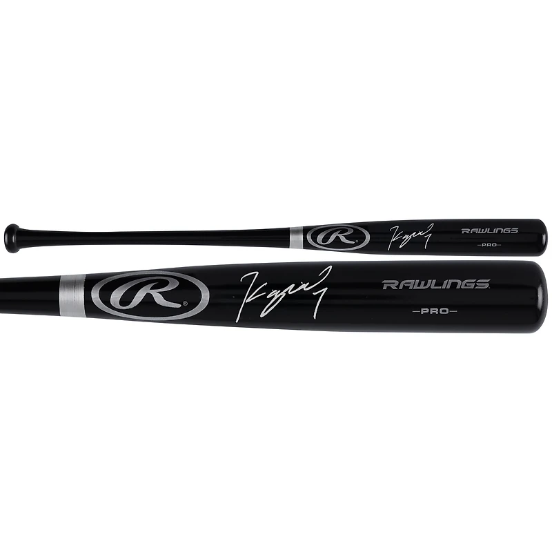 Kazuma Okamoto Toronto Blue Jays Autographed Black Rawlings Pro Bat
