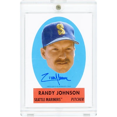 Randy Johnson Seattle Mariners Autographed 2021 Topps Archives 1963 Peel-Off Variation #TPOA-RJ #41/125 Card
