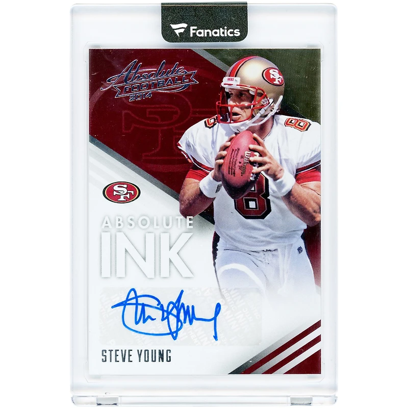 Steve Young San Francisco 49ers Autographed 2014 Panini Absolute Absolute Ink #AB-SY Card