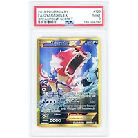 Gyarados EX 2016 Pokemon BREAKpoint Secret Rare #123 PSA Authenticated 9 Card