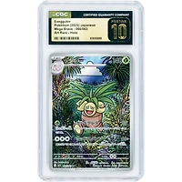 Exeggutor 2025 Pokemon Mega Brave Japanese Art Rare #66 CGC Authenticated Pristine 10 Card