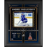 Andrei Vasilevskiy Tampa Bay Lightning Framed 13" x 16" 2026 Vezina Trophy Winner Collage