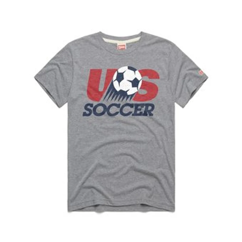 Unisex Homage Gray U.S. Soccer 1993 Crest Tri-Blend T-Shirt
