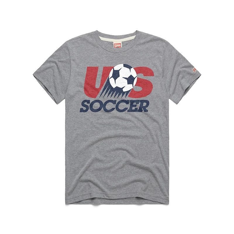 Unisex Homage Gray U.S. Soccer 1993 Crest Tri-Blend T-Shirt