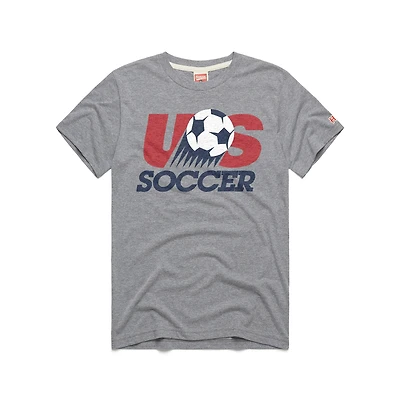 Unisex Homage Gray U.S. Soccer 1993 Crest Tri-Blend T-Shirt
