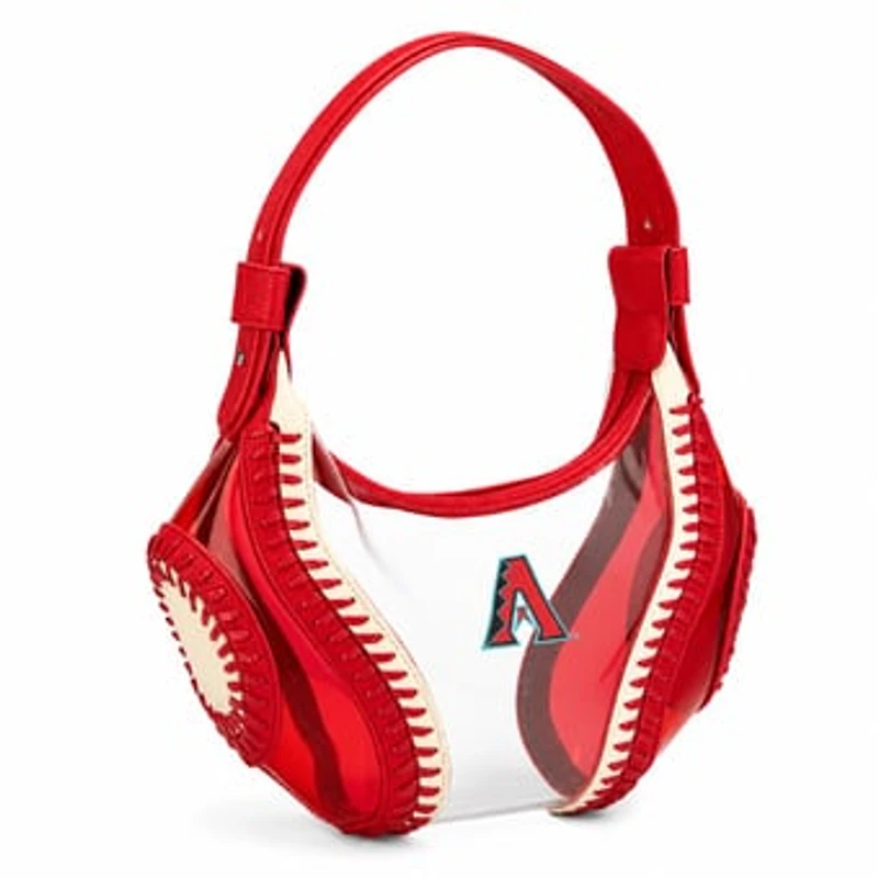 Montana West Arizona Diamondbacks Clear Slouchy Shoulder Bag