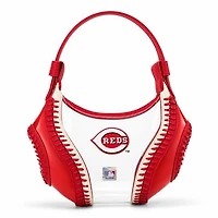 Montana West Cincinnati Reds Clear Slouchy Shoulder Bag