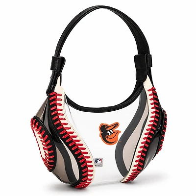 Montana West Baltimore Orioles Clear Slouchy Shoulder Bag
