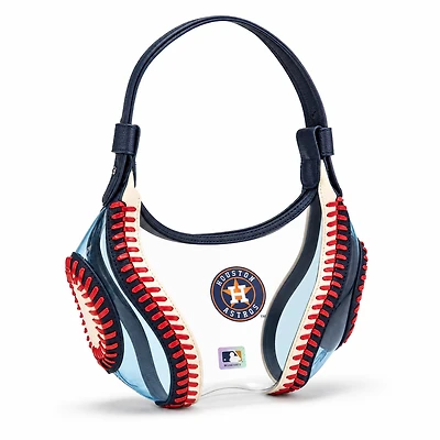 Montana West Houston Astros Clear Slouchy Shoulder Bag
