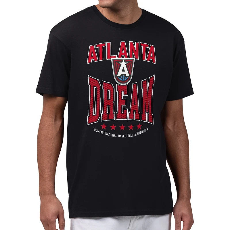 Men's Starter Black Atlanta Dream Center Squeeze T-Shirt