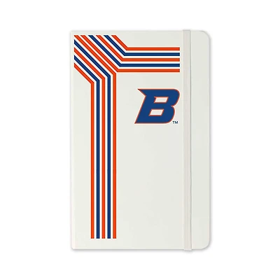 Jardine Boise State Broncos Moleskine Retro-Stripe Ruled Notebook