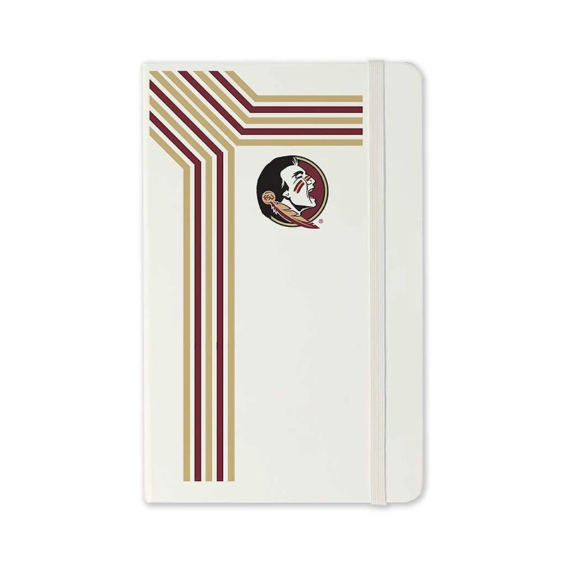 Jardine Florida State Seminoles Moleskine Retro-Stripe Ruled Notebook