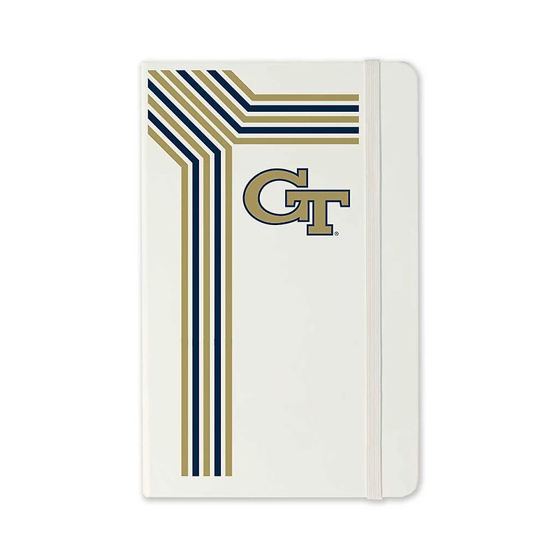 Jardine Georgia Tech Yellow Jackets Moleskine Retro-Stripe Ruled Notebook