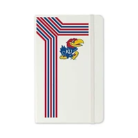 Jardine Kansas Jayhawks Moleskine Retro-Stripe Ruled Notebook