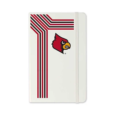 Jardine Louisville Cardinals Moleskine Retro-Stripe Ruled Notebook