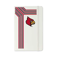 Jardine Louisville Cardinals Moleskine Retro-Stripe Ruled Notebook