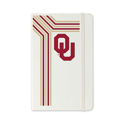 Jardine Oklahoma Sooners Moleskine Retro-Stripe Ruled Notebook