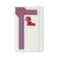 Jardine Ole Miss Rebels Moleskine Retro-Stripe Ruled Notebook