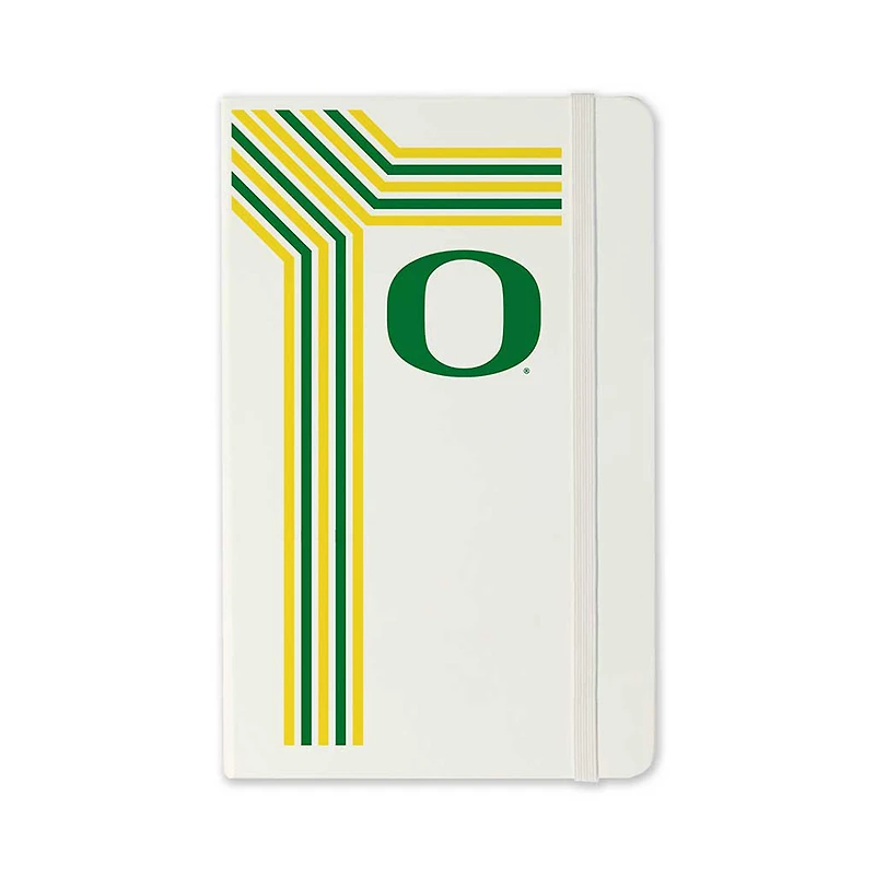 Jardine Oregon Ducks Moleskine Retro-Stripe Ruled Notebook