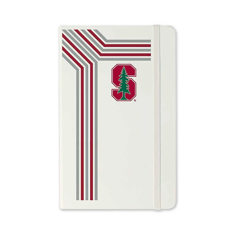 Jardine Stanford Cardinal Moleskine Retro-Stripe Ruled Notebook