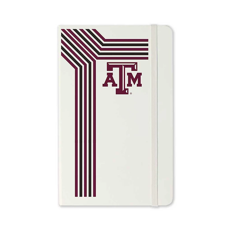 Jardine Texas A&M Aggies Moleskine Retro-Stripe Ruled Notebook