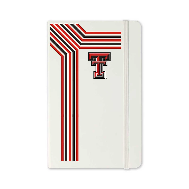 Jardine Texas Tech Red Raiders Moleskine Retro-Stripe Ruled Notebook
