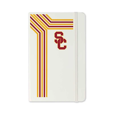 Jardine USC Trojans Moleskine Retro-Stripe Ruled Notebook