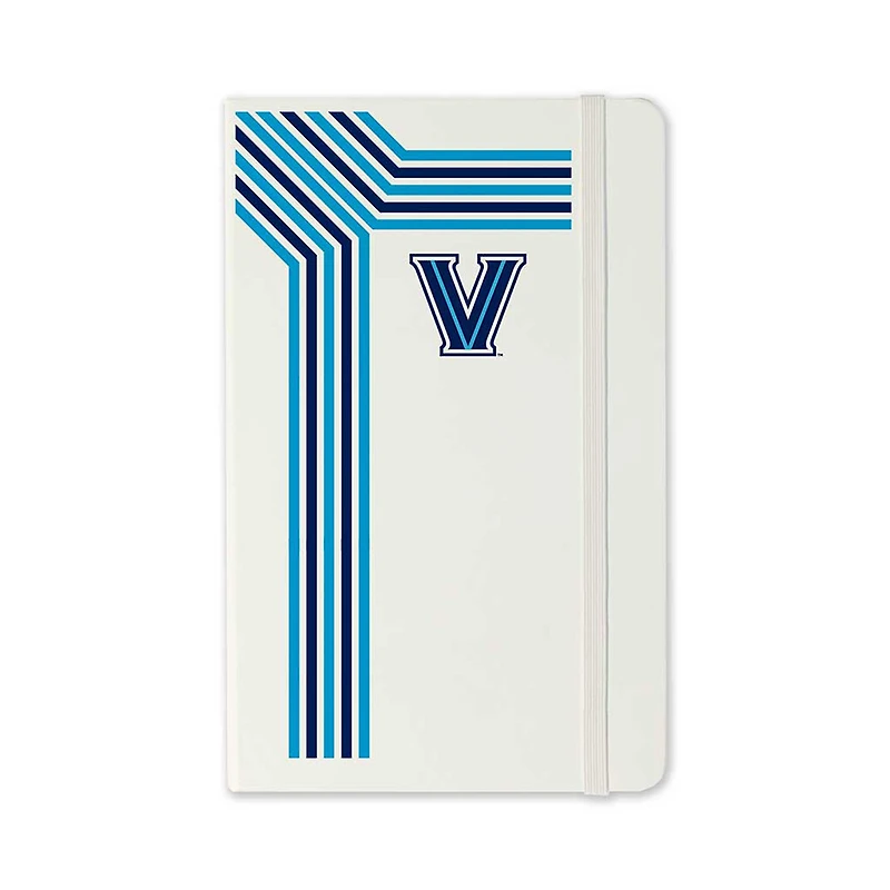 Jardine Villanova Wildcats Moleskine Retro-Stripe Ruled Notebook