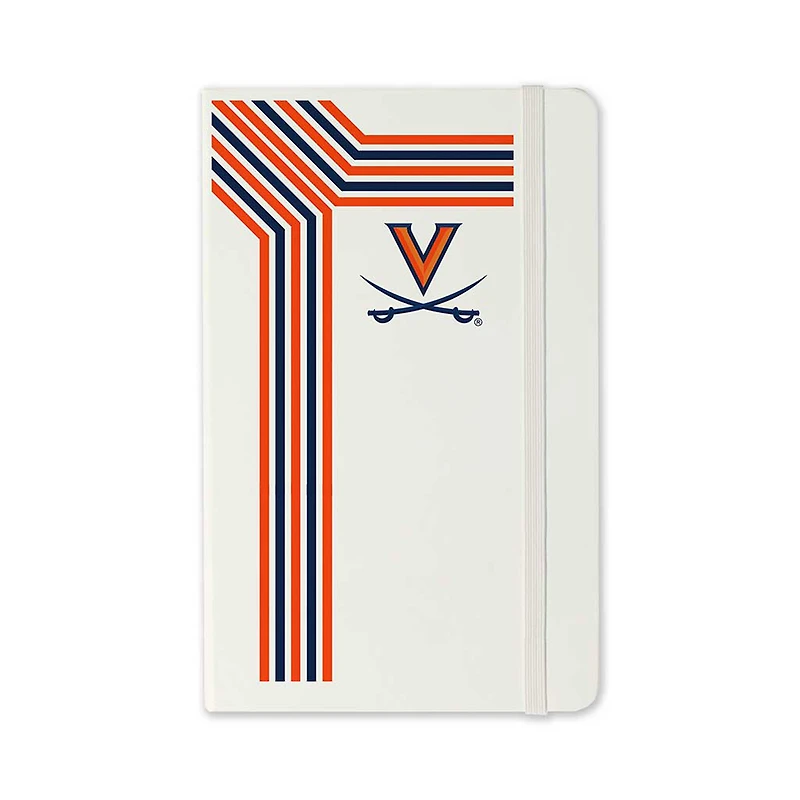 Jardine Virginia Cavaliers Moleskine Retro-Stripe Ruled Notebook