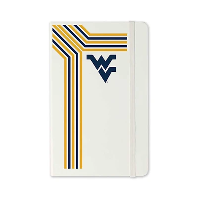 Jardine West Virginia Mountaineers Moleskine Retro-Stripe Ruled Notebook