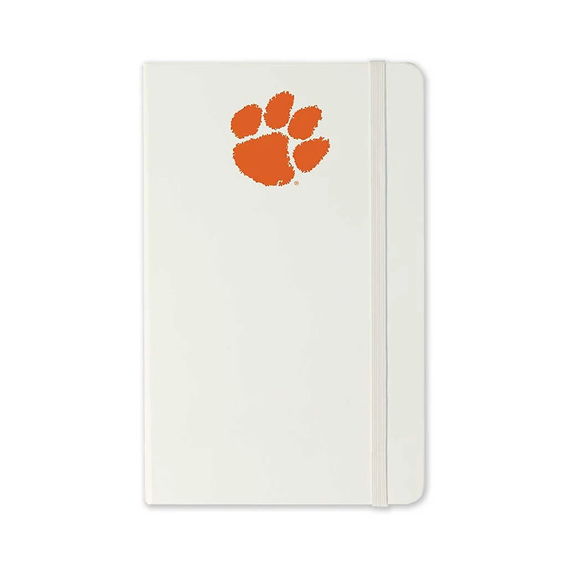 Jardine Clemson Tigers Moleskine Team Logo Ruled Notebook