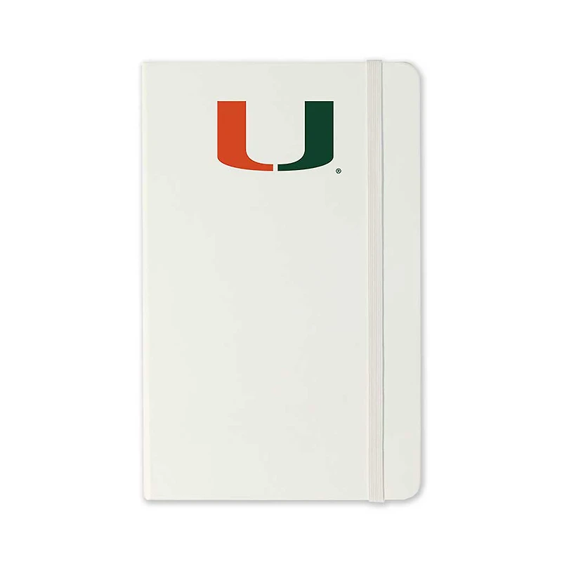 Jardine Miami Hurricanes Moleskine Team Logo Ruled Notebook