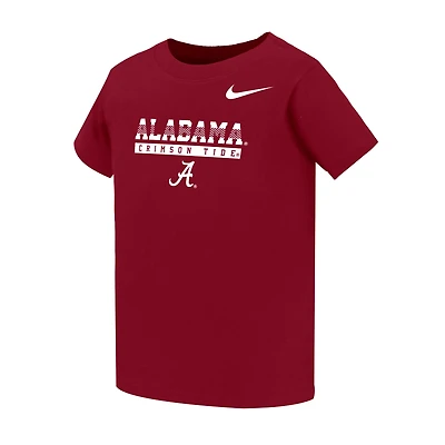 Toddler Nike Crimson Alabama Crimson Tide Name Bar Legend Dri-FIT T-Shirt