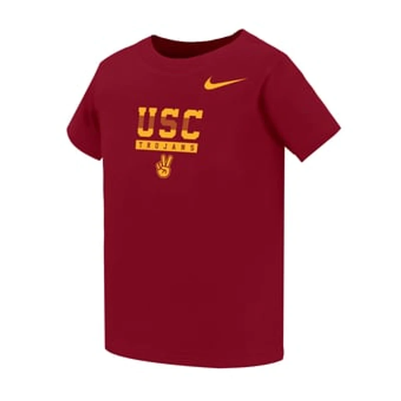 Toddler Nike Cardinal USC Trojans Name Bar Legend Dri-FIT T-Shirt