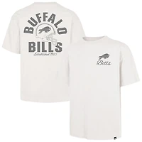Men's '47 Off White Buffalo Bills Photon Dust Foundation T-Shirt
