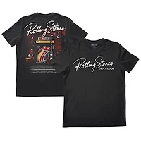 Men's Classic Ink Black Rolling Stones x NASCAR Guitar T-Shirt