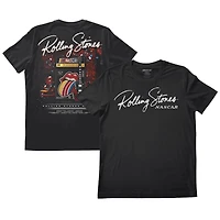 Men's Classic Ink Black Rolling Stones x NASCAR Guitar T-Shirt
