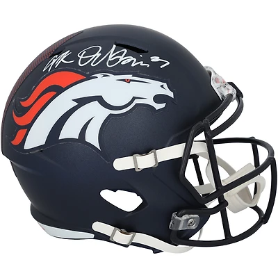 J.K. Dobbins Denver Broncos Autographed Riddell Speed Replica Helmet