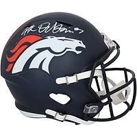 J.K. Dobbins Denver Broncos Autographed Riddell Speed Replica Helmet