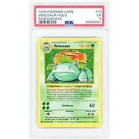 Venusaur 1999 Pokemon Base Set Shadowless Holo Rare #15 PSA Authenticated 5 Card