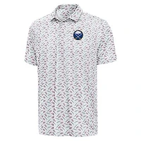 Men's Antigua White Buffalo Sabres  All American Polo